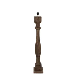 Vloerlamp Robbia - Hout - 23x23x125cm