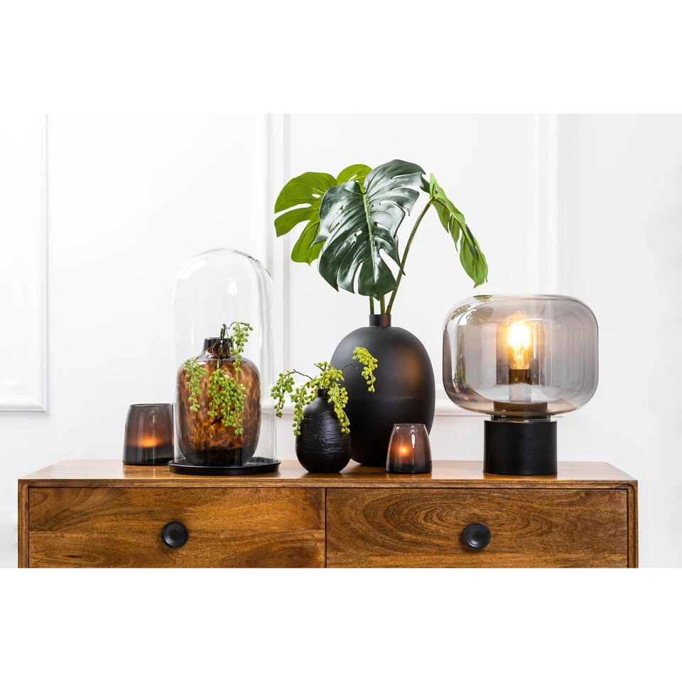 Tafellamp Arturan - Zwart - Ø29,5cm - Afbeelding 2