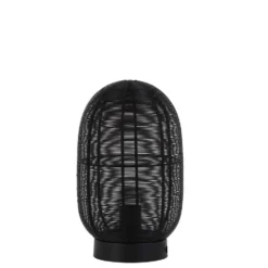 Tafellamp Ophra - Zwart - Ø18x30 Cm