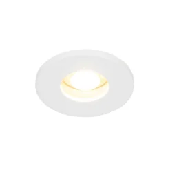 QAZQA Moderne Badkamer Inbouwspot Wit - Shed