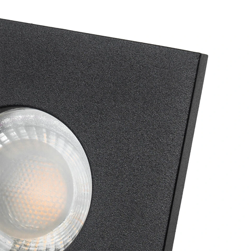 QAZQA Moderne Badkamer Inbouwspot Zwart - Doku - Afbeelding 2