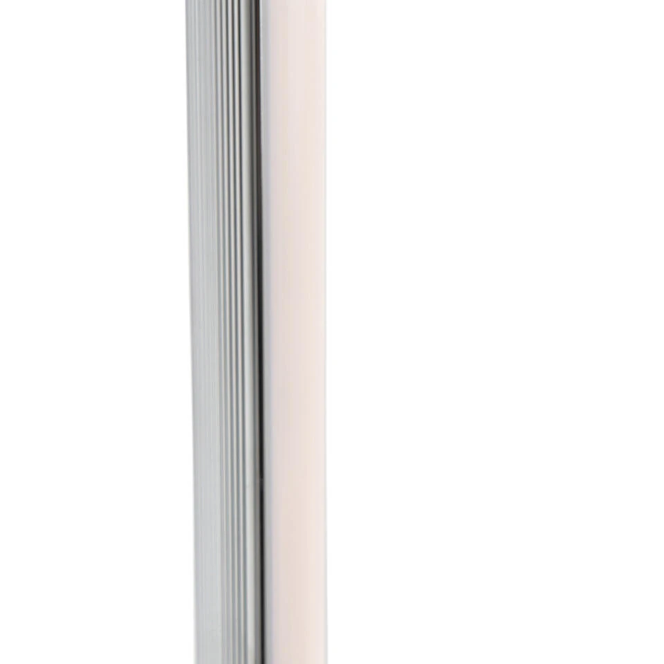 QAZQA Moderne Vloerlamp LED Chroom - Line-up - Afbeelding 4