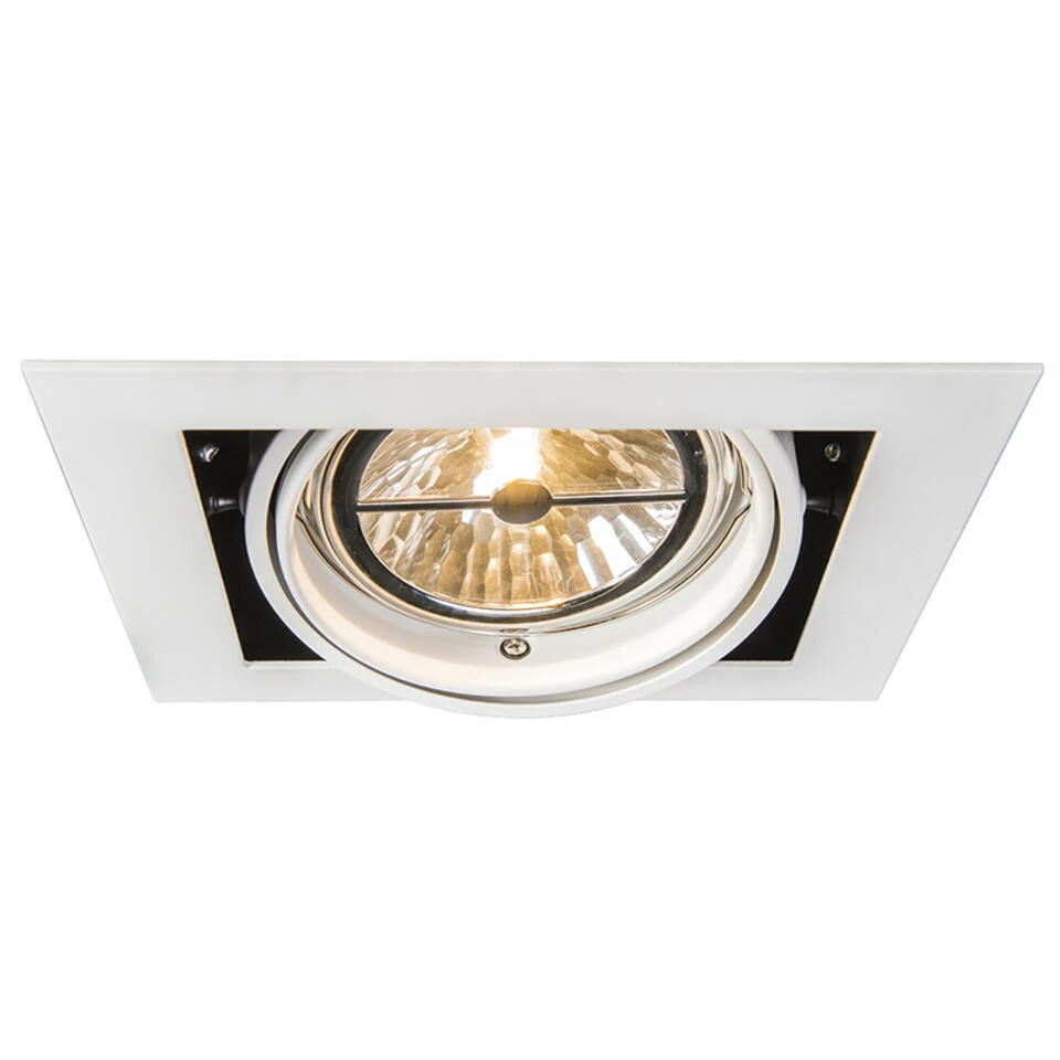 QAZQA Inbouwspot Wit AR111 Verstelbaar - Oneon - Afbeelding 2