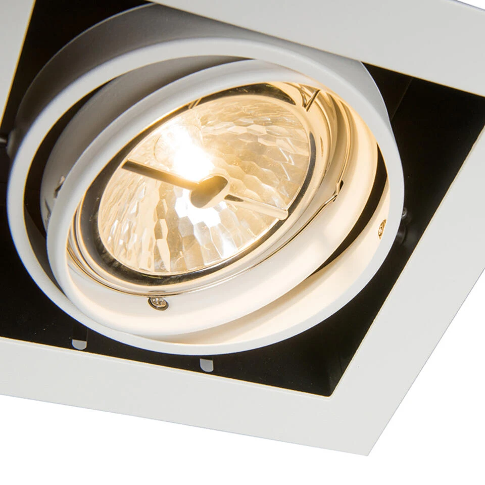 QAZQA Inbouwspot Wit AR111 Verstelbaar - Oneon - Afbeelding 4