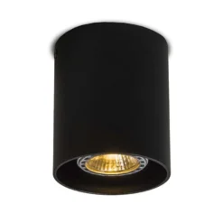 QAZQA Spot Zwart - Tubo