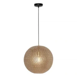 Freelight Hanglamp Oro - 1 Lichts - 40 X140 Cm - Mat Goud