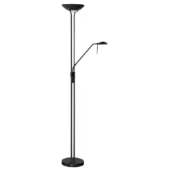 Highlight Vloerlamp New - 2 Lichts - 25 X180 Cm - Zwart