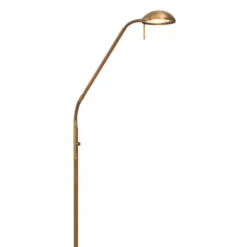 Mexlite Vloerlamp 1 - 1 Lichts - 45x180 Cm - Brons