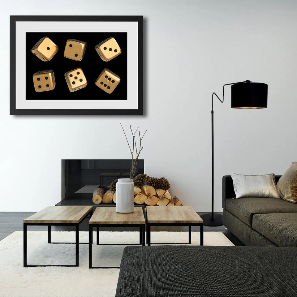 Anne Light & Home Vloerlamp Linstrom - 1 Lichts - 100x155 Cm - Zwart - Afbeelding 4