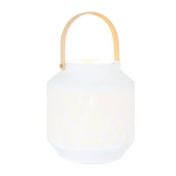 Anne Light & Home Tafellamp Anne - 1 Lichts - 19x20 Cm - Wit
