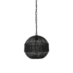 Hanglamp Pilka - Zwart - Ø35cm
