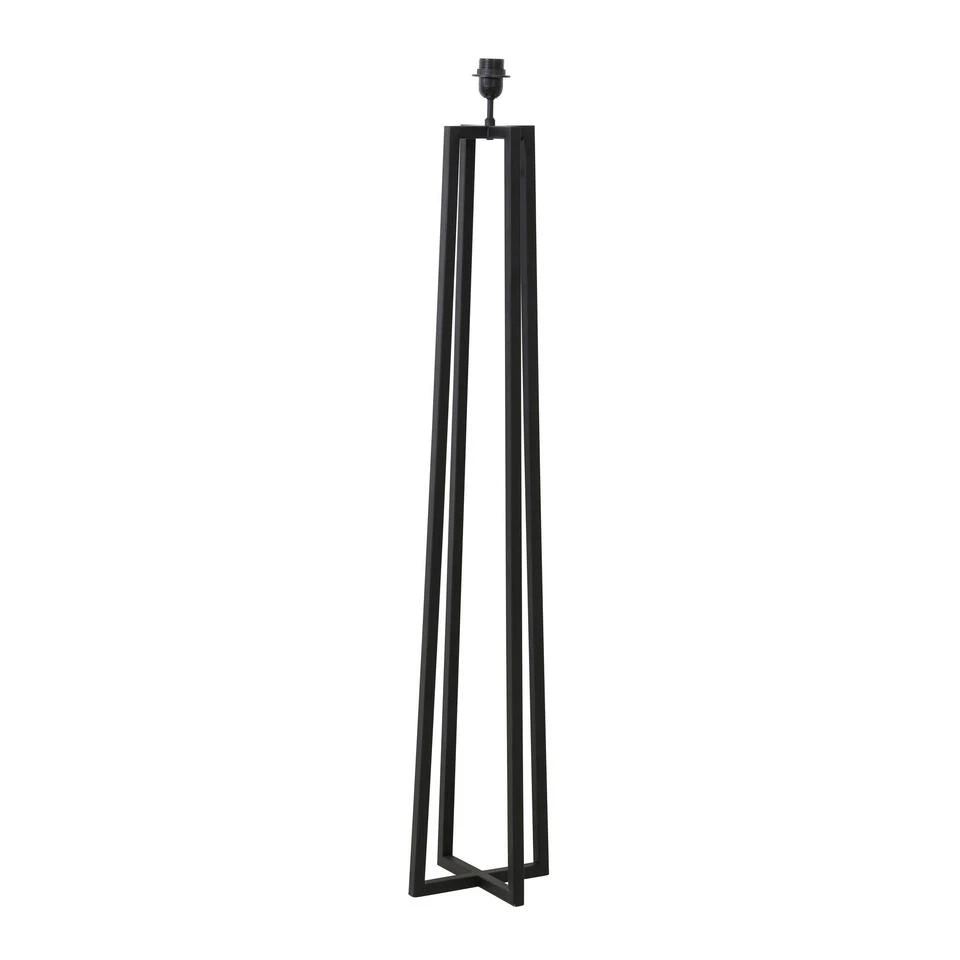 Vloerlamp Miley - Zwart - 25x130cm