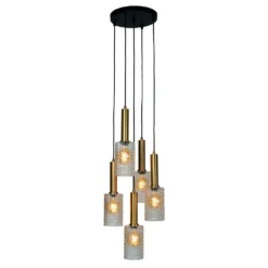Lucide CORALIE Hanglamp - Transparant
