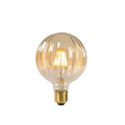Lucide STRIPED Filament Lamp - Amber