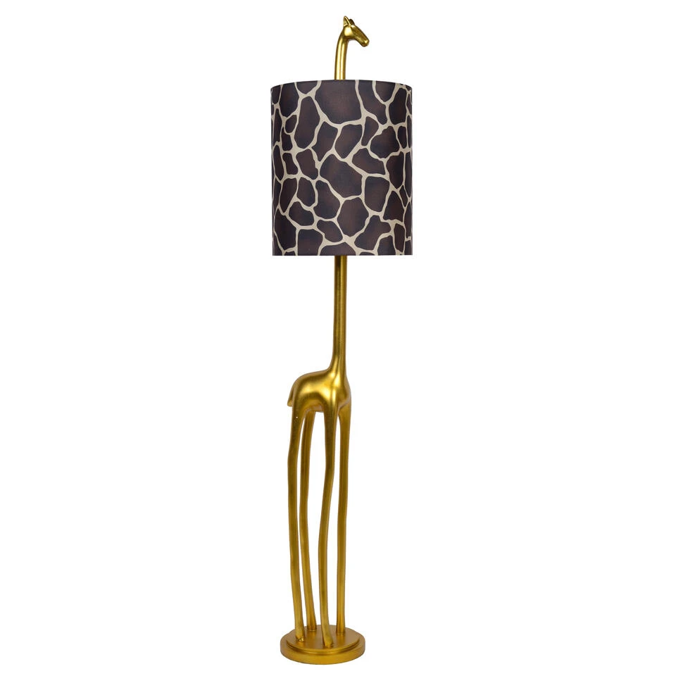 Lucide EXTRAVAGANZA MISS TALL Vloerlamp - Mat Goud / Messing - Afbeelding 3