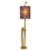 Lucide EXTRAVAGANZA MISS TALL Vloerlamp - Mat Goud / Messing