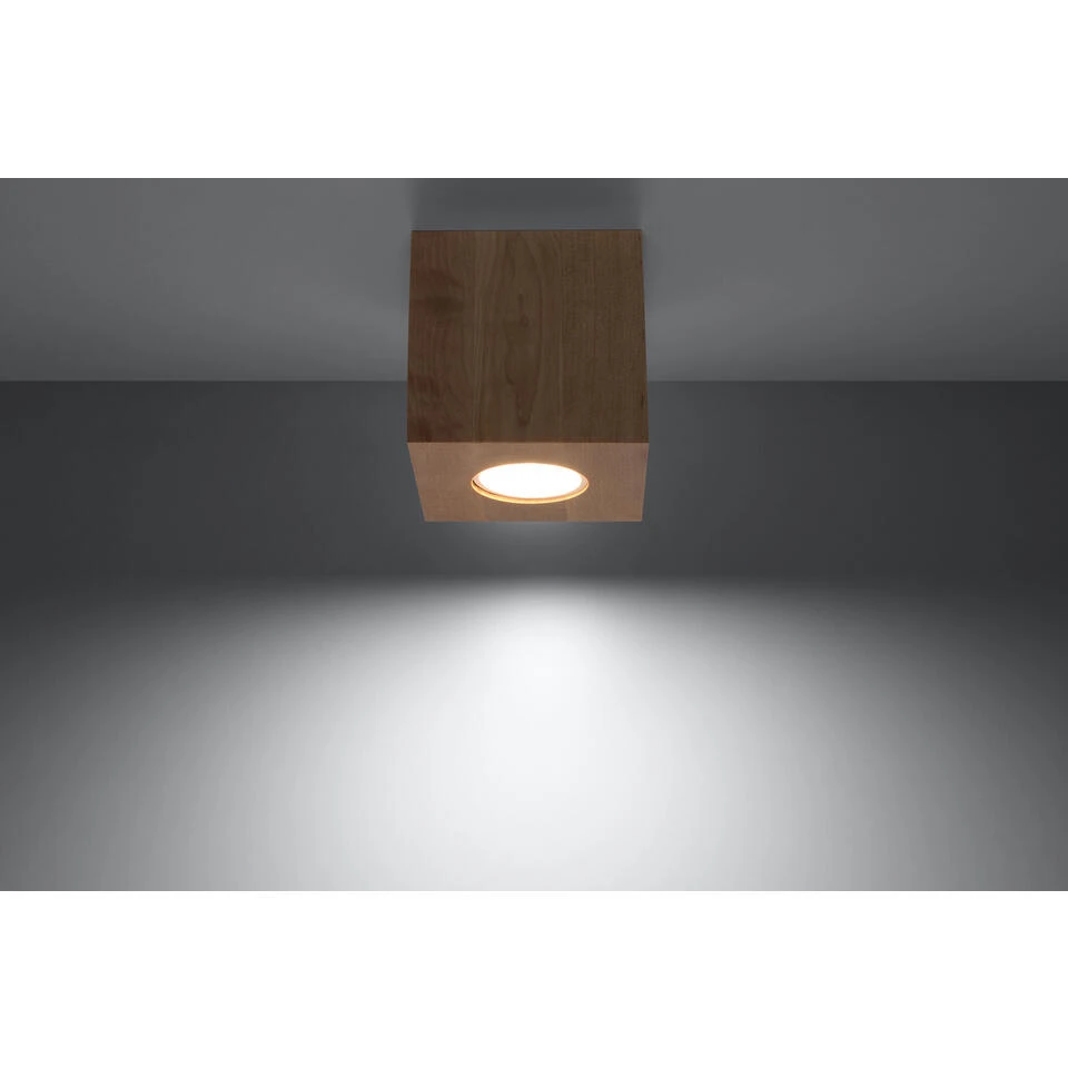 Sollux Plafondlamp Quad Hout - Afbeelding 3