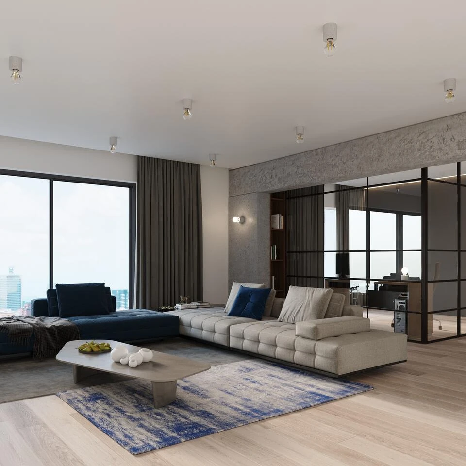 Sollux Tafellamp Salgado - 1 Lichts - 10 X10 Cm - Grijs - Afbeelding 4