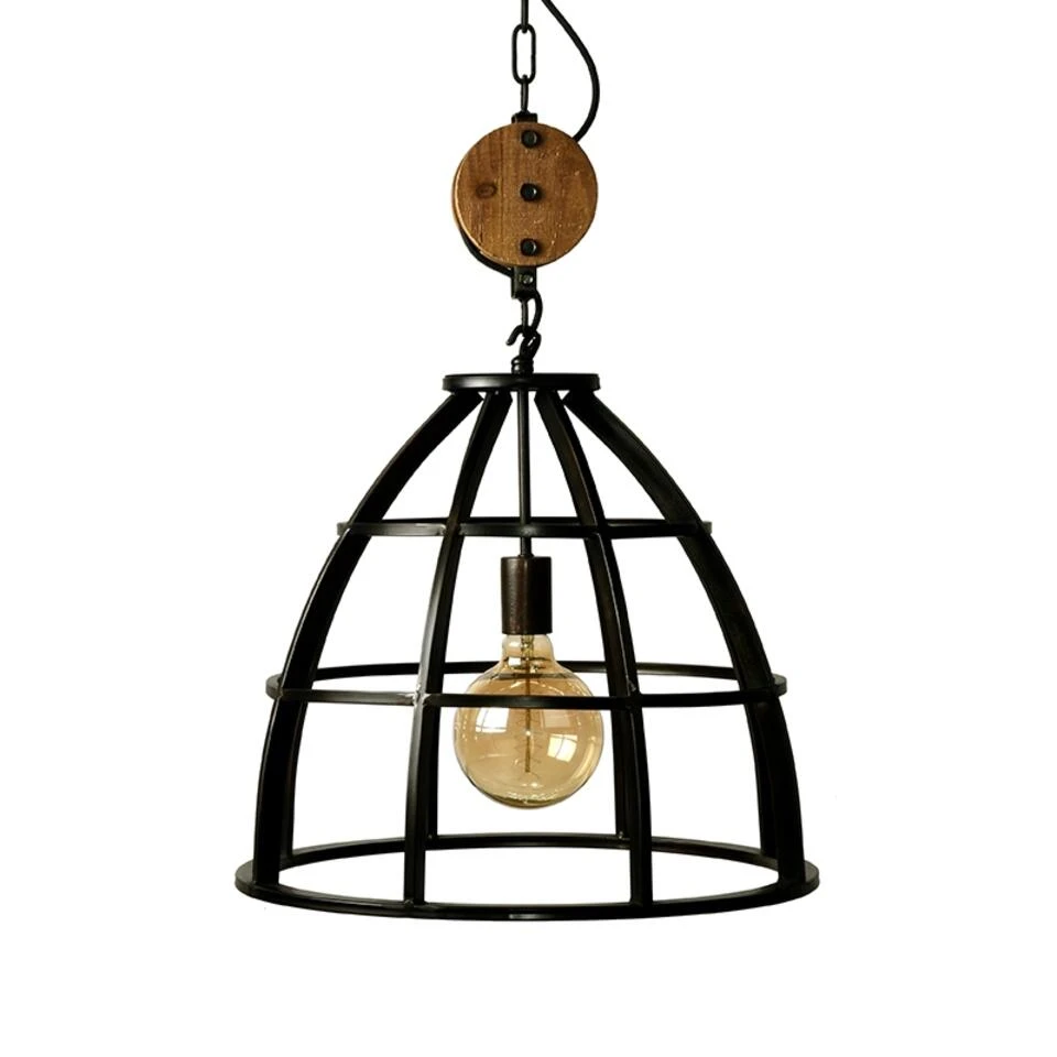 LABEL51 Hanglamp Lift - Zwart - Metaal - Afbeelding 2