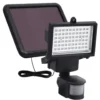VidaXL Solarspotlight Met Sensor LED Zwart