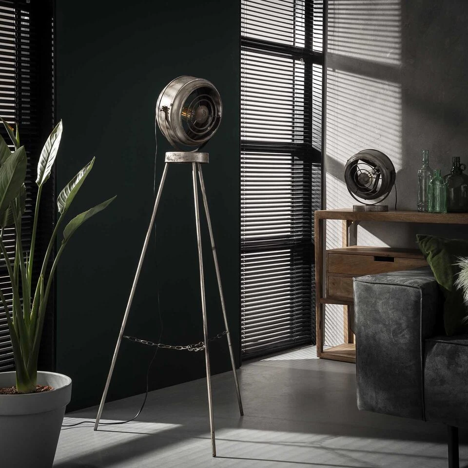 Hoyz - Vloerlamp Beam - Industrieel - Driepoot Frame - 50x50x133 - Afbeelding 2