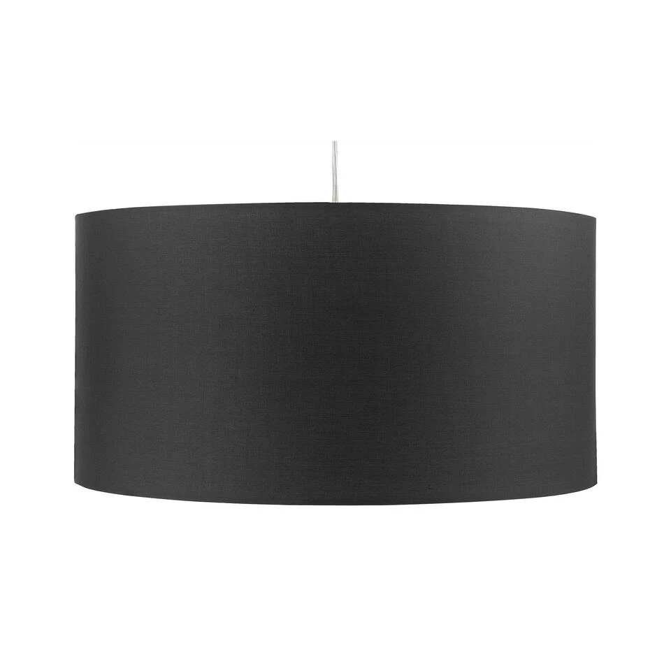 Beliani Hanglamp ELBE - Zwart Polyester