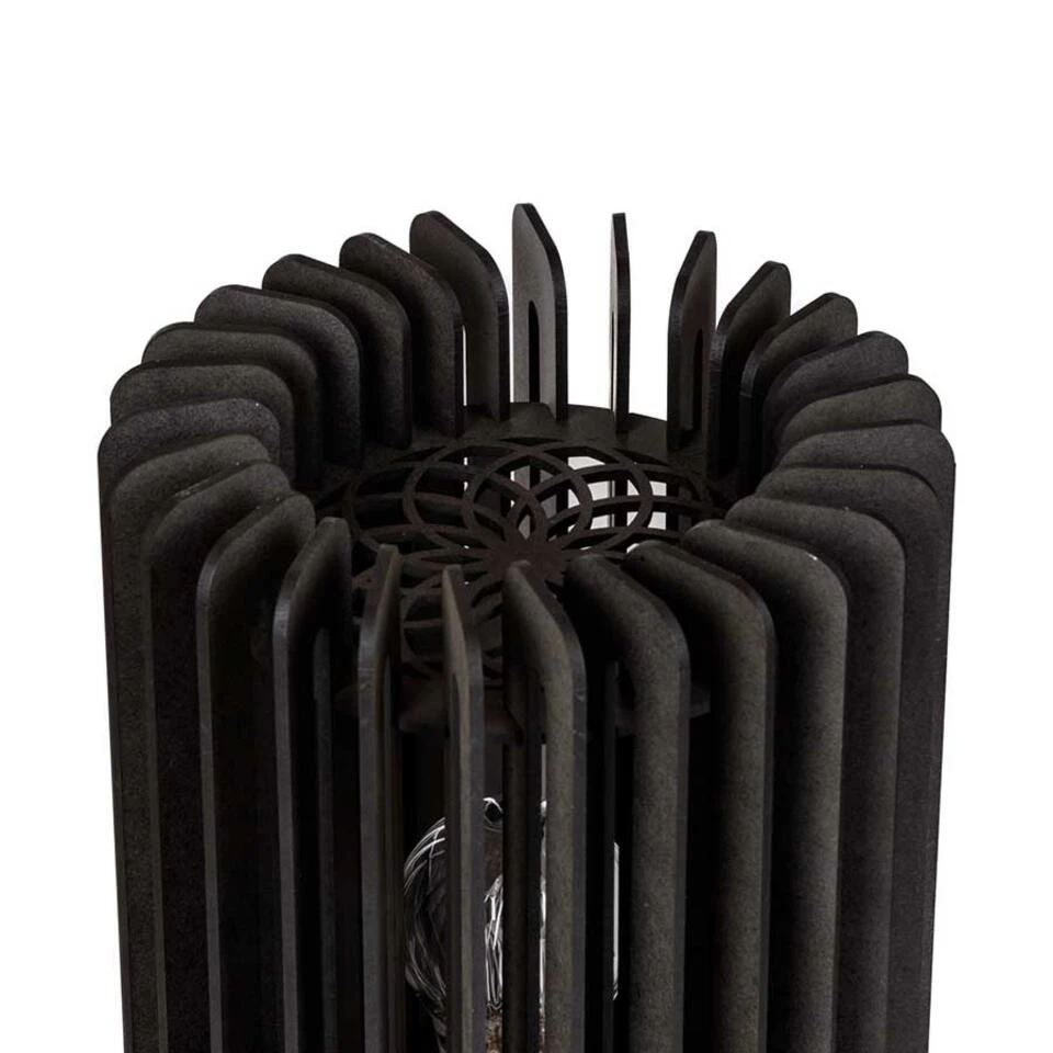 Blij Design Tafellamp Edge - 1 Lichts - 19.5 X27 Cm - Zwart - Afbeelding 2