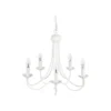 Beliani Kroonluchter DABUS - Wit Metaal