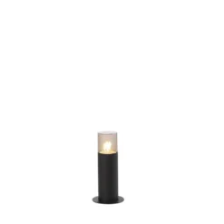 QAZQA Moderne Staande Buitenlamp Zwart 30 Cm - Odense