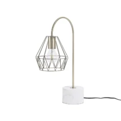 Beliani Tafellamp MOONI - Messing Metaal