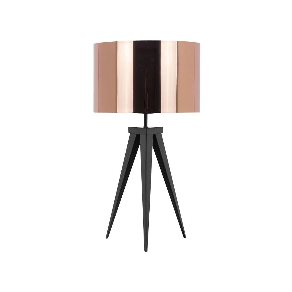 Beliani Tafellamp STILETTO - Koper Metaal