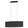 EGLO Marasales Hanglamp - E27 - 78 cm - Zwart/Koper