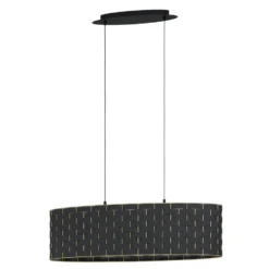 EGLO Marasales Hanglamp - E27 - 78 cm - Zwart/Koper