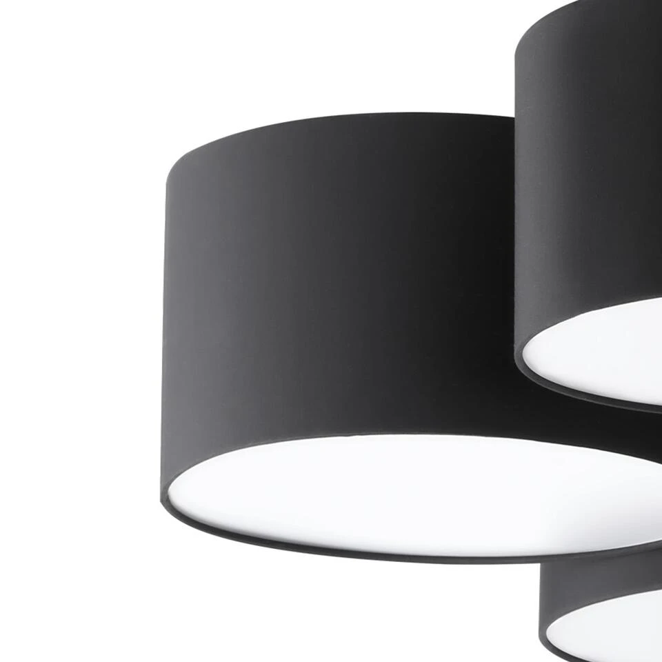 EGLO Pastore 2 Plafondlamp - E27 - Ø 99 cm - Wit/Zwart - Afbeelding 3