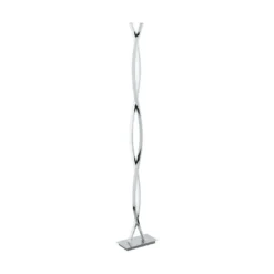 EGLO Lasana 2 Vloerlamp - LED - 142 Cm - Grijs/Wit