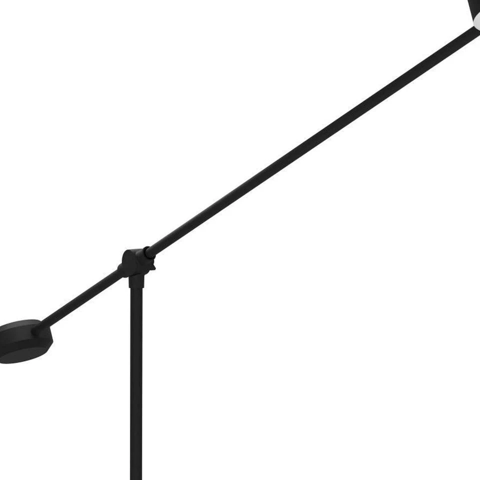 EGLO Clavellina Vloerlamp - LED - 160,5 Cm - Zwart/Wit - Dimbaar - Afbeelding 2