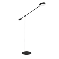 EGLO Clavellina Vloerlamp - LED - 160,5 Cm - Zwart/Wit - Dimbaar
