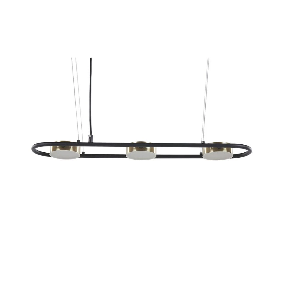 Beliani Hanglamp MALI - Zwart Staal