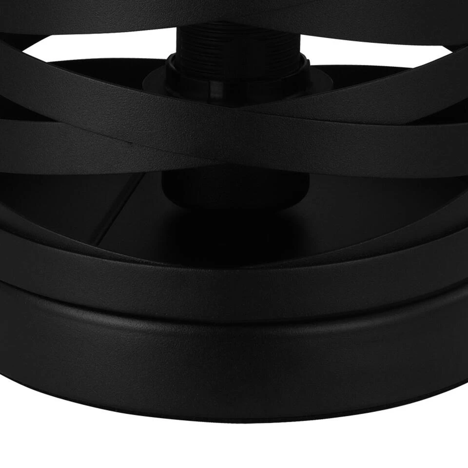 EGLO Cremella Tafellamp - E27 - 29 Cm - Zwart - Afbeelding 3