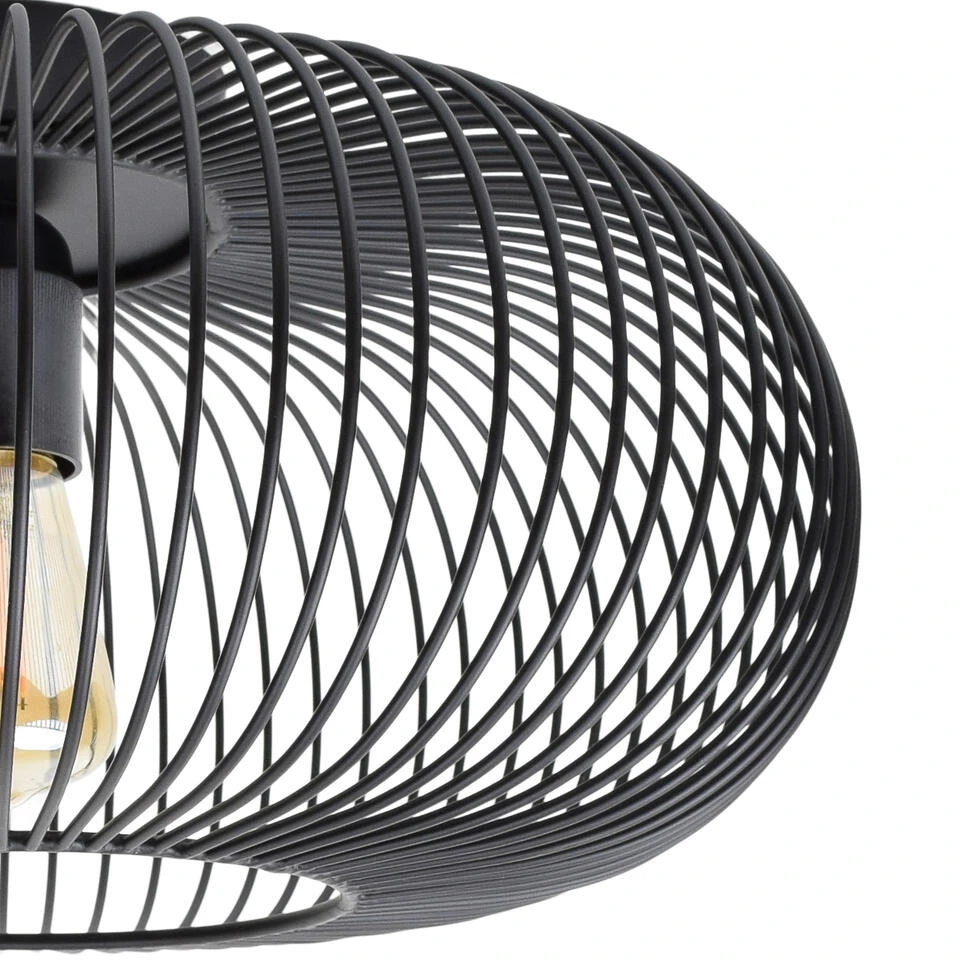 Urban Interiors Meya Plafondlamp Small – Metaal – Zwart – Ø35 - Afbeelding 3