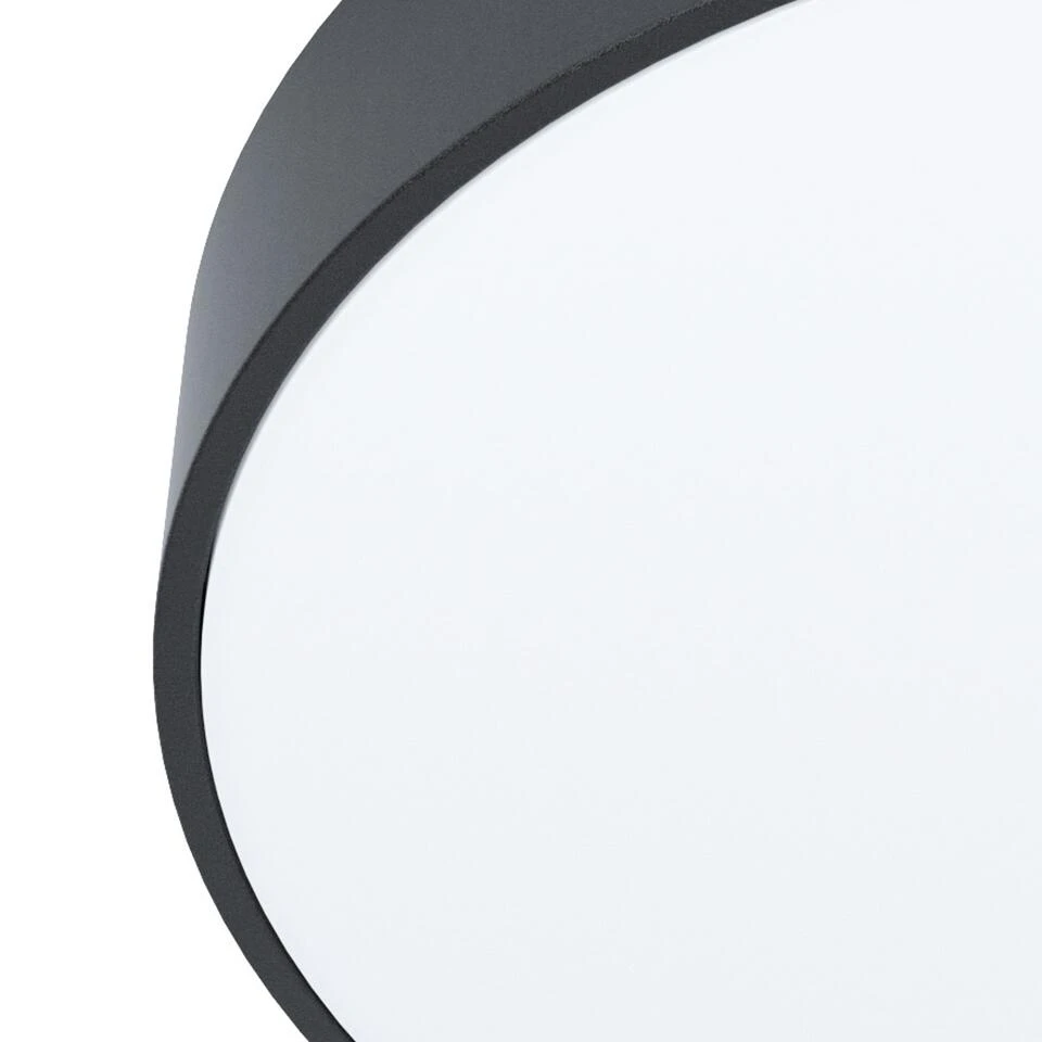 EGLO Zubieta-A Opbouwlamp - LED - Ø 30 Cm - Zwart/Wit - Dimbaar - Afbeelding 3