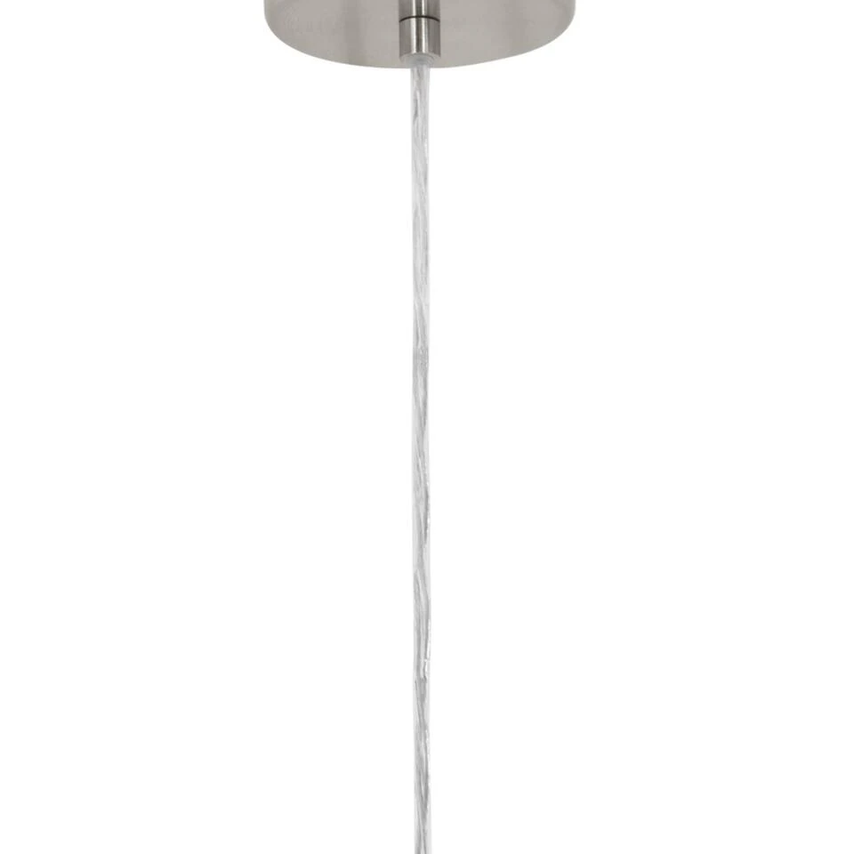EGLO Pasteri Hanglamp - 1 Lichts - ø38cm - Nikkel-Mat - Wit - Koper - Afbeelding 2