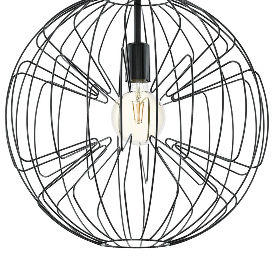 EGLO Okinzuri - Hanglamp - E27 - Ø 45 cm - Nikkel - Afbeelding 3