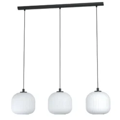 EGLO Mantunalle - Hanglamp - E27 - 120 cm - Zwart