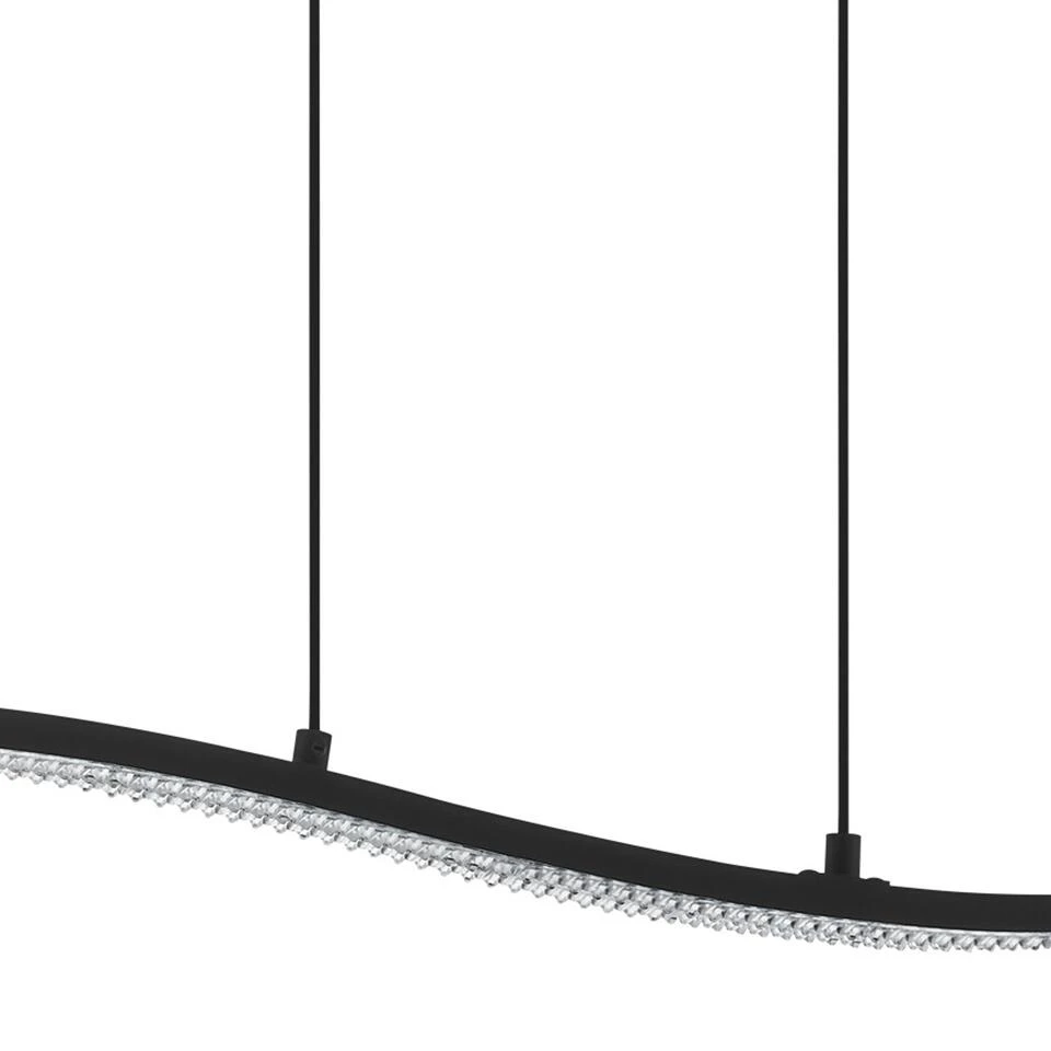 EGLO Lejias Hanglamp - LED - 78 Cm - Zwart - Afbeelding 2