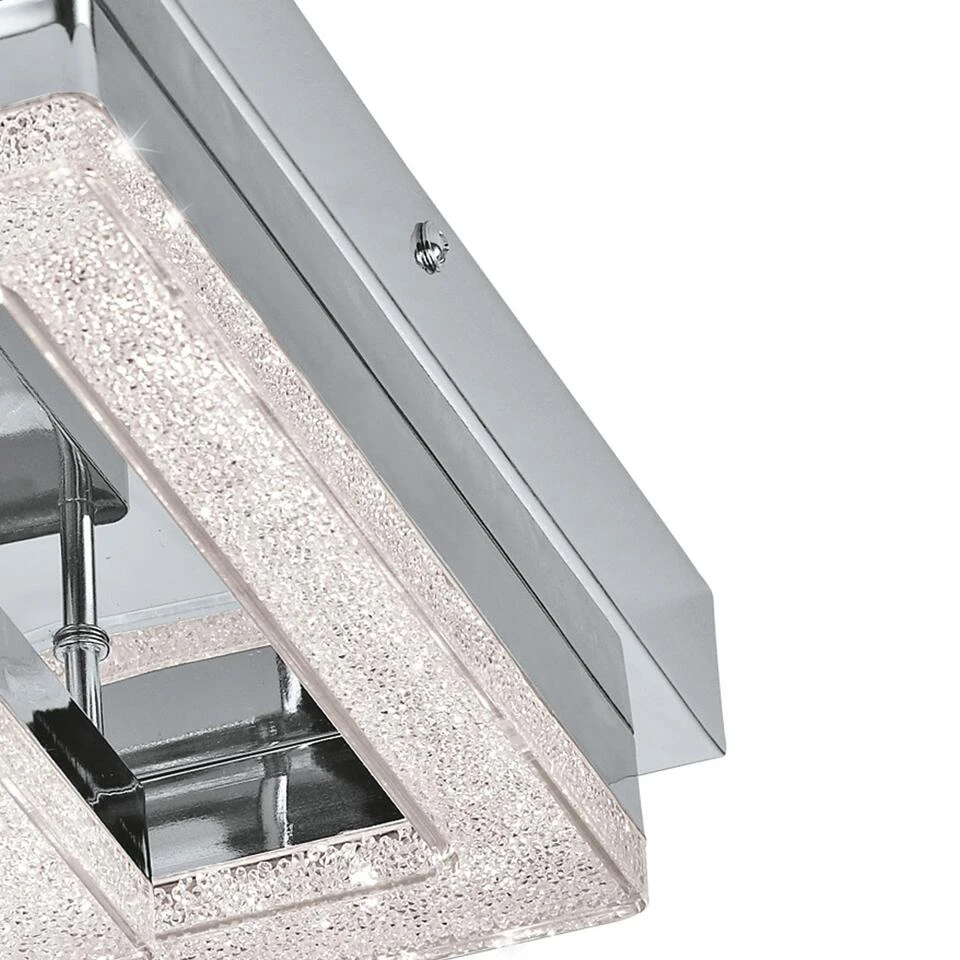 EGLO Fradelo Plafondlamp - LED - 26 cm - Chroom - Afbeelding 3