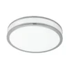 EGLO Palermo 2 - Wand/Plafondlamp - 1 Lichts - Ø410mm. - Wit, Chroom