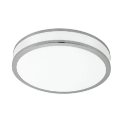 EGLO Palermo 2 - Wand/Plafondlamp - 1 Lichts - Ø410mm. - Wit, Chroom