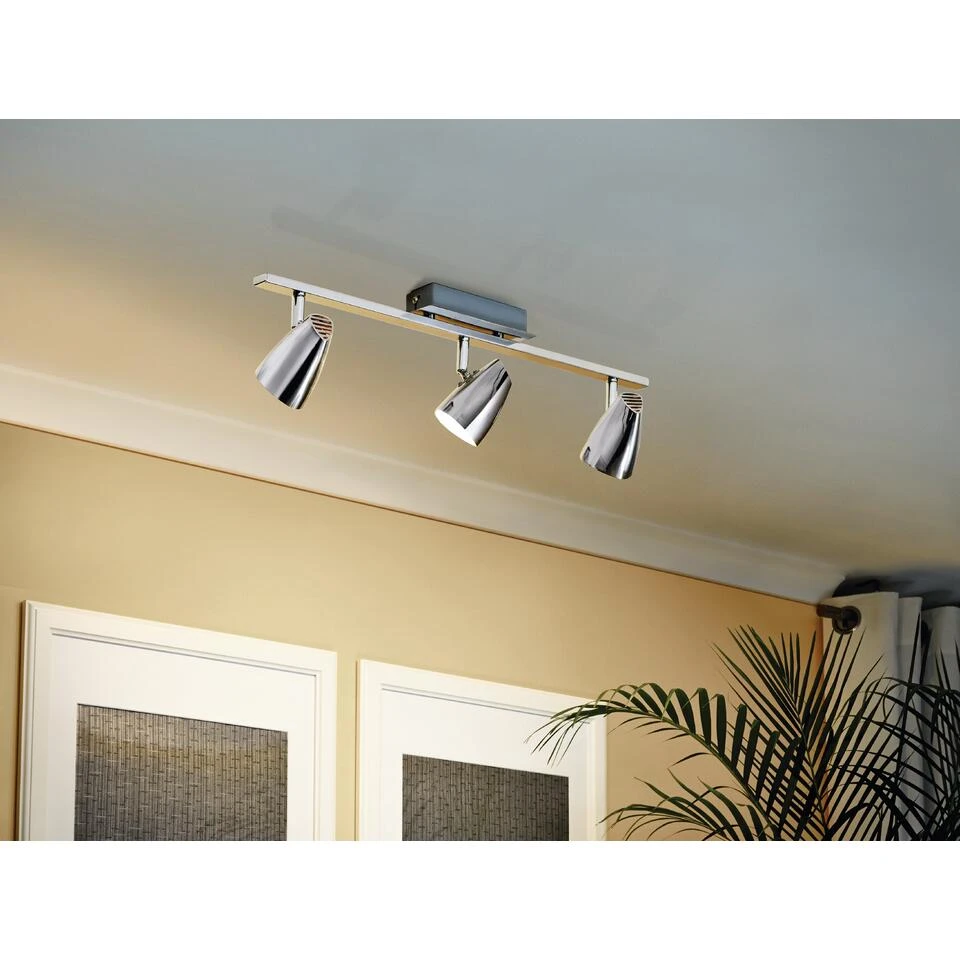 EGLO Corbera - Spot - 3 Lichts - Lengte 585mm. - Chroom - Afbeelding 4