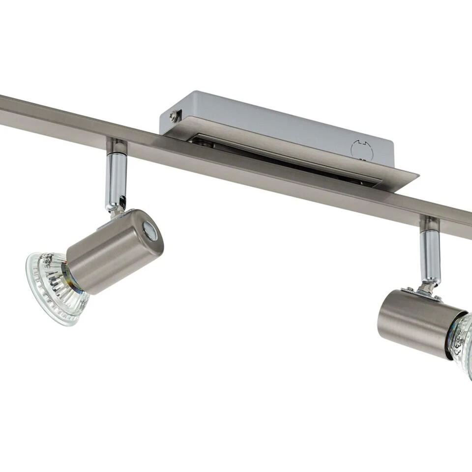 EGLO Rottelo - Plafondspots - 4 Lichts - Nikkel-Mat, Chroom - Afbeelding 2